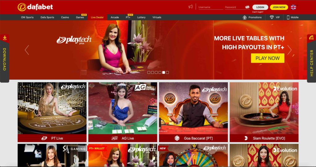 platform offers vast variety of games from the traditional gambling